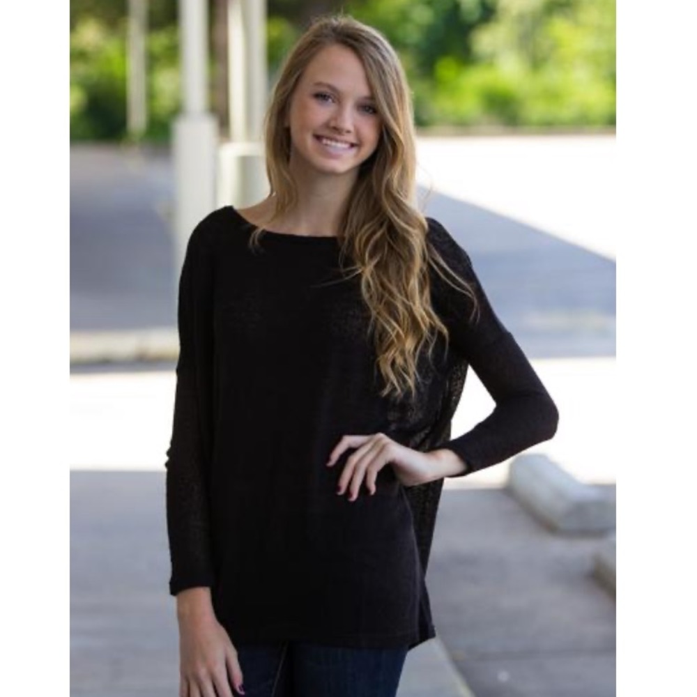 NWT Piko black sweater